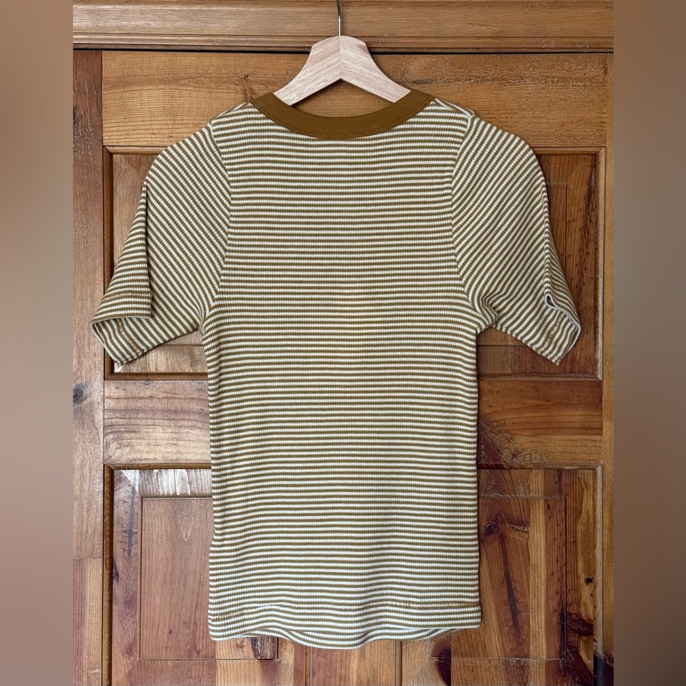 NWT The Great Baseline Henley in Bronze size 1 small - Picture 9 of 11